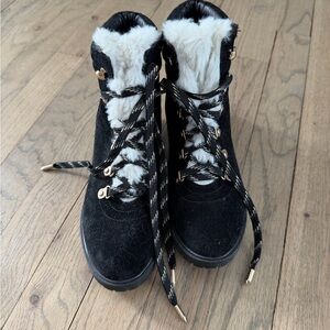 Lexi and Abbie -Hally lace up booties